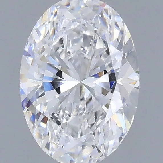 0.51ct Oval Lab Grown Diamond (Colour D, Clarity VVS1, IGI Certified)