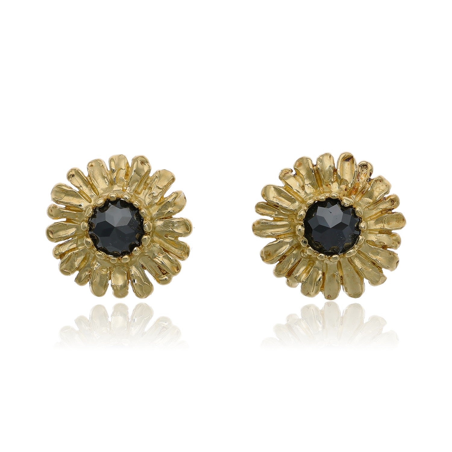 Sunflower on sale diamond earrings