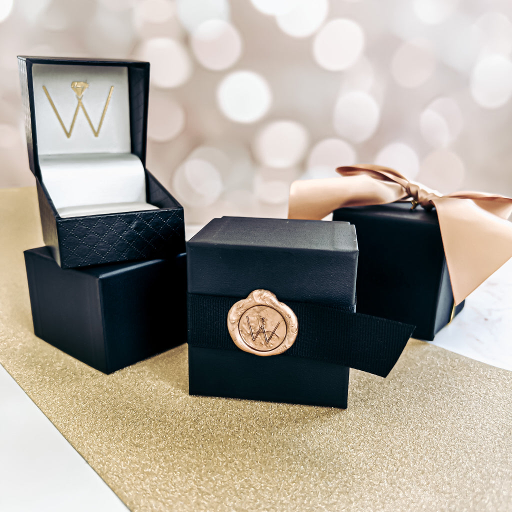 14k White Gold Lab Diamond Stud Earrings