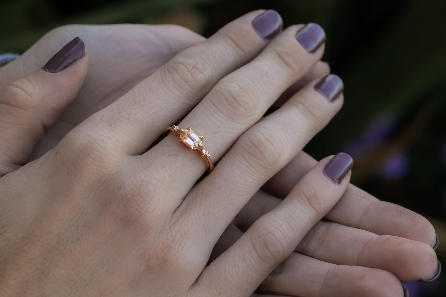 Lemon Yellow Sapphire Gatsby Ring in Gold