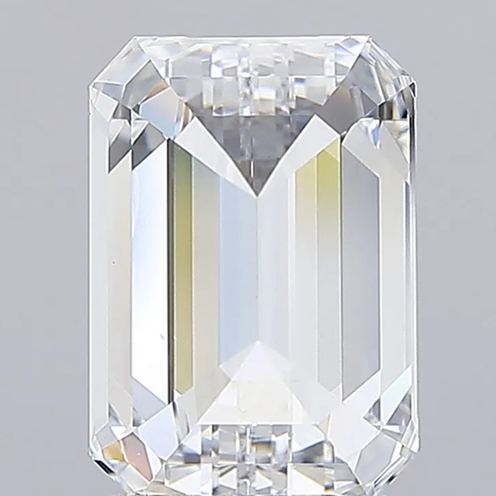 3.00ct Emerald Lab Grown Diamond (Colour D, Clarity VVS2, IGI Certified)