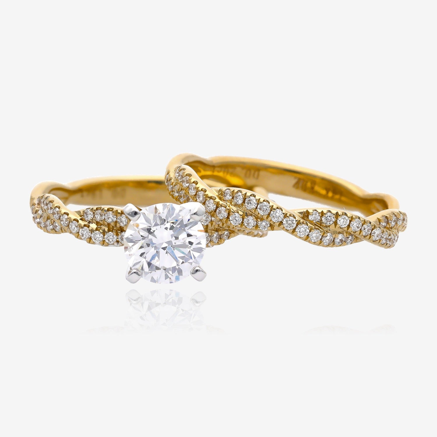Our Paths Crossed LG Diamond Wedding Set