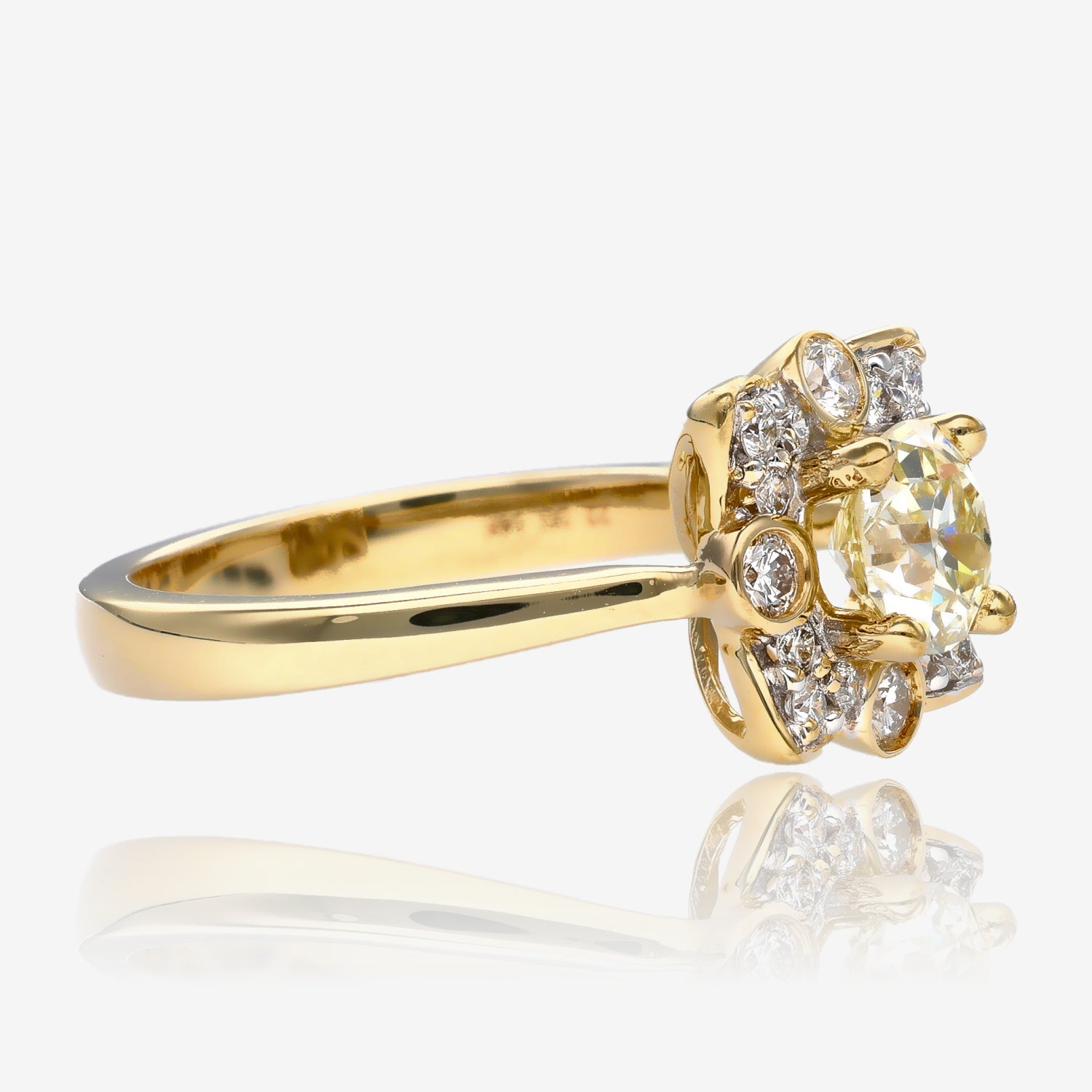 Vintage Brilliance Old European Cut Diamond Ring