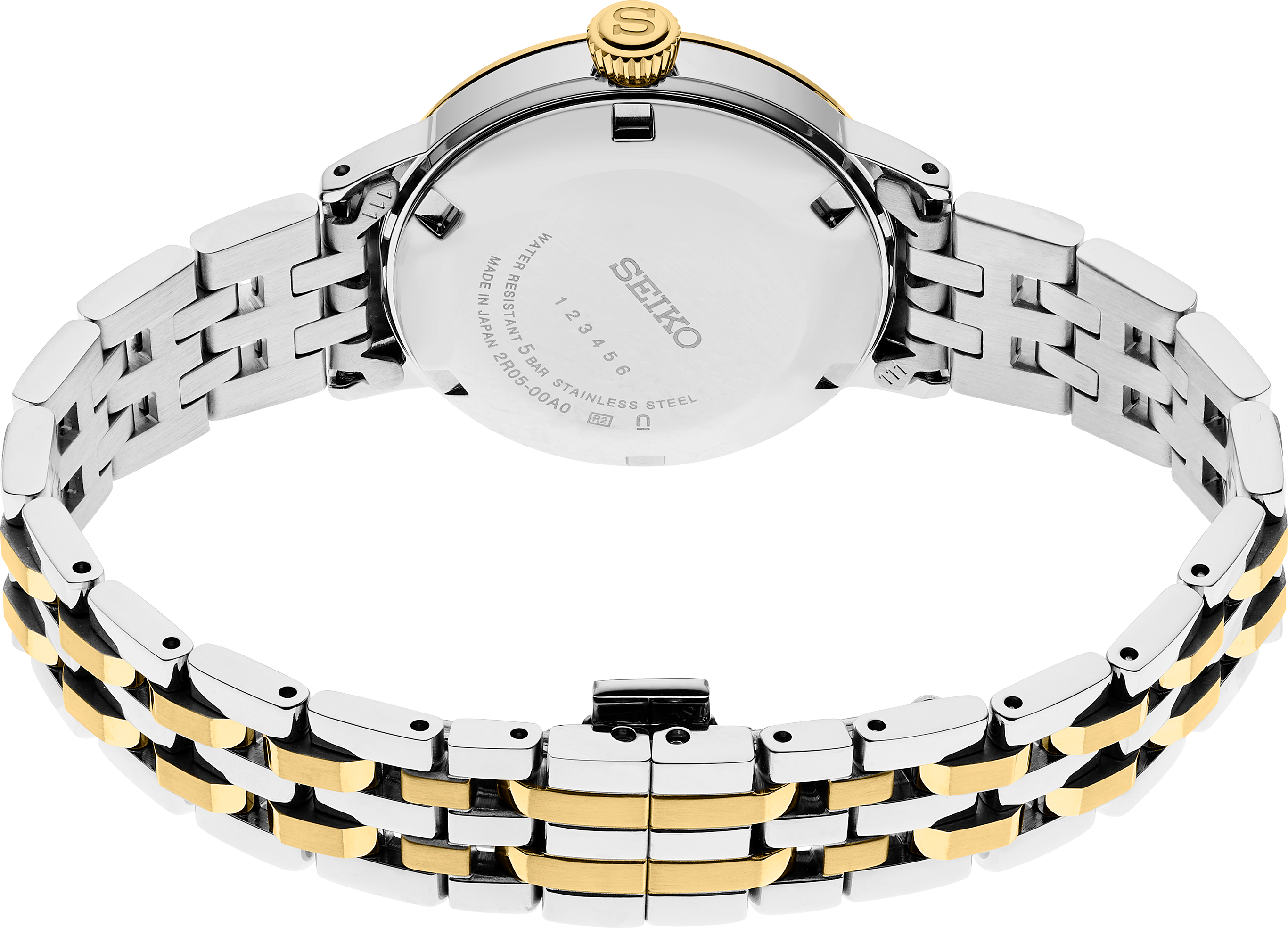 Ladies SEIKO Two Tone Diamond PRESAGE SRE010