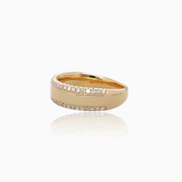 Framed in Light Diamond Ring