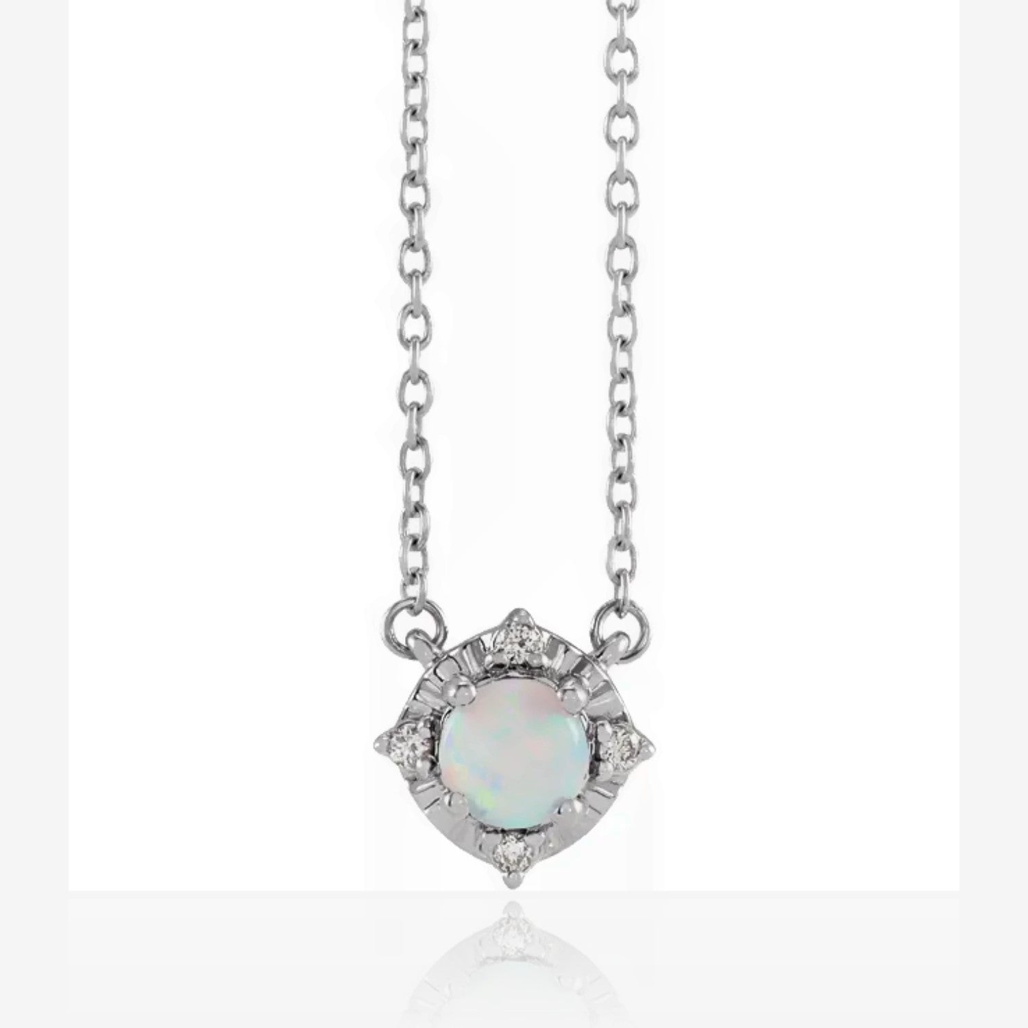 Birthstone Brilliance Color Gemstone and Diamond Pendant