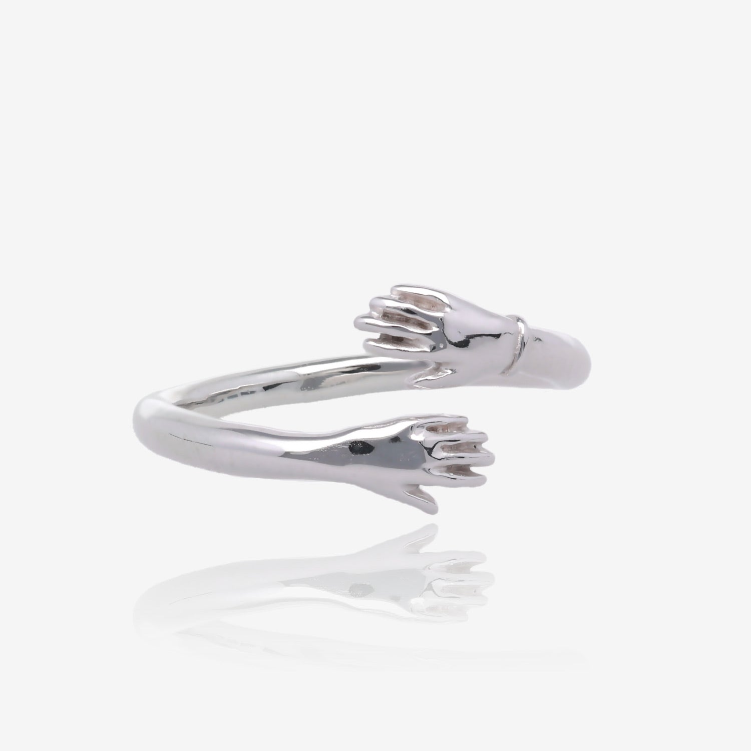 Silver Hug Ring