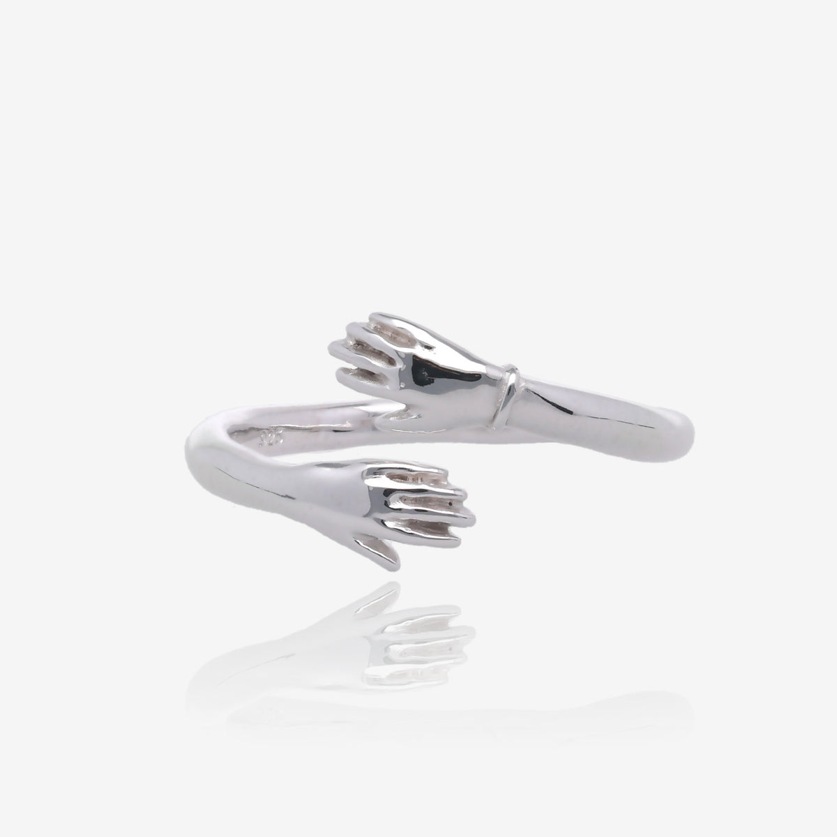 Silver Hug Ring