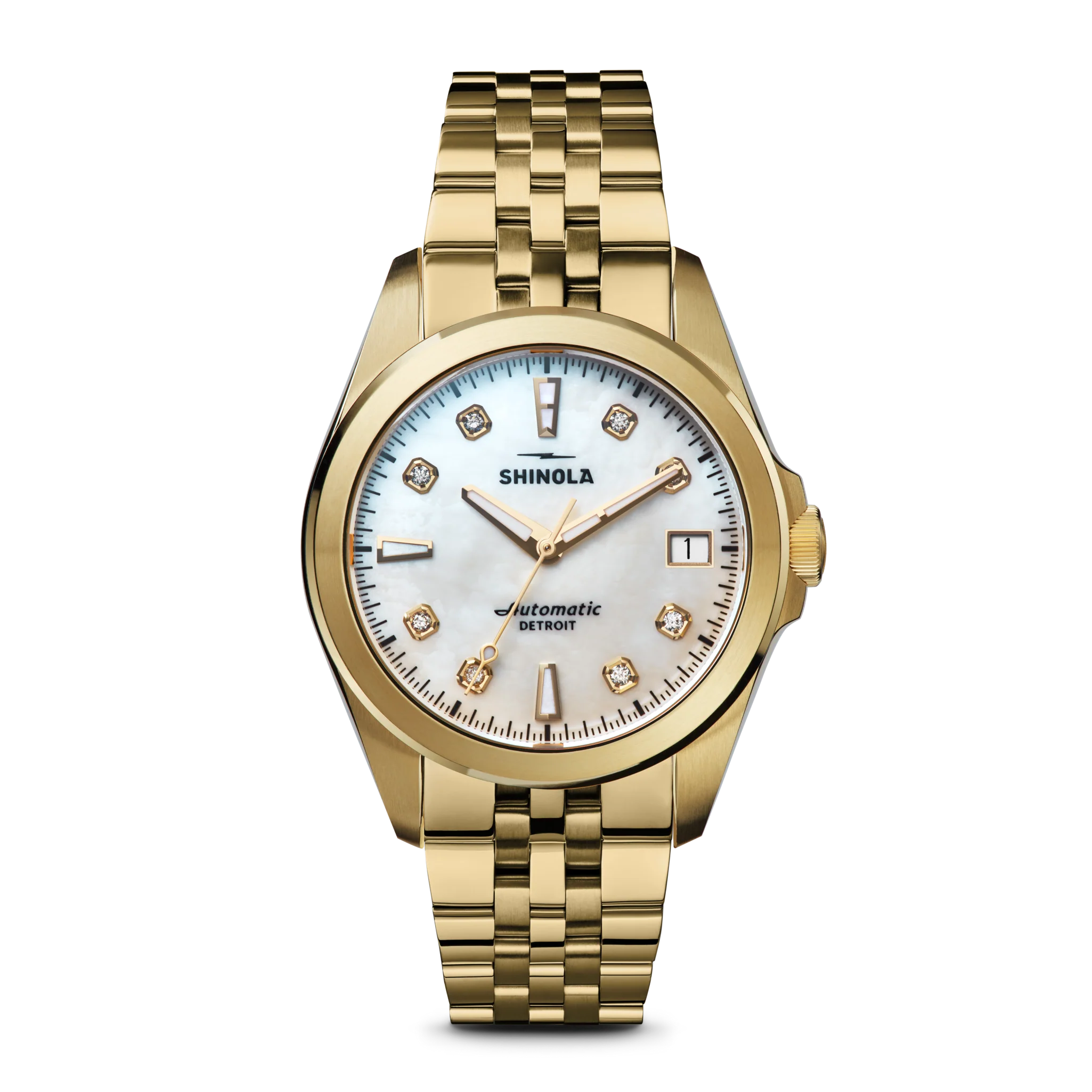 SHINOLA Unisex Diamond Circadian Monster Automatic Watch