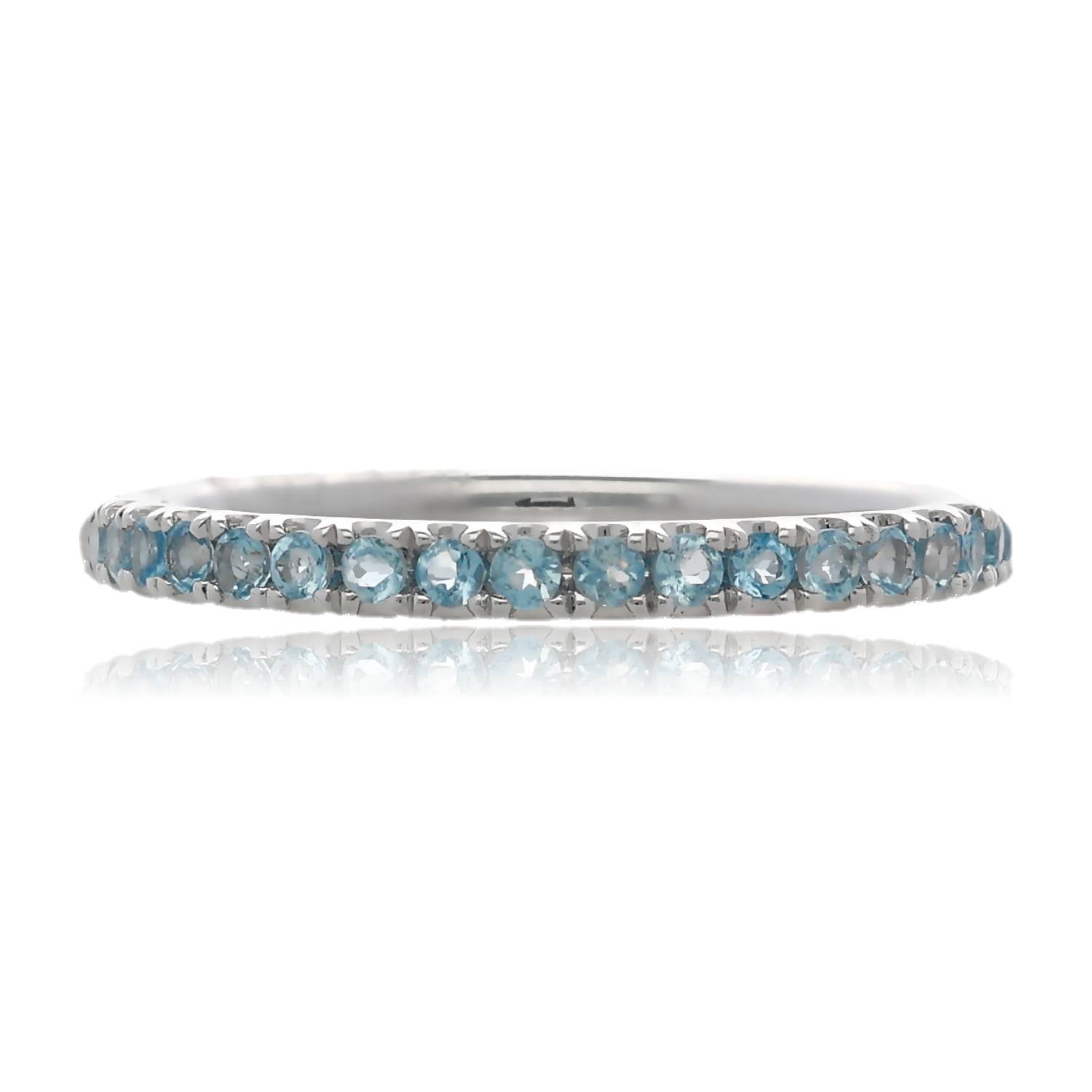 Prism Row Gemstone Ring