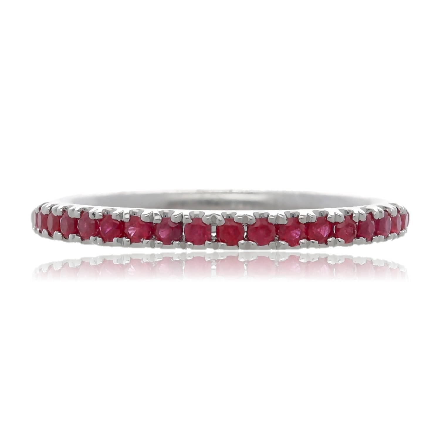 Prism Row Gemstone Ring