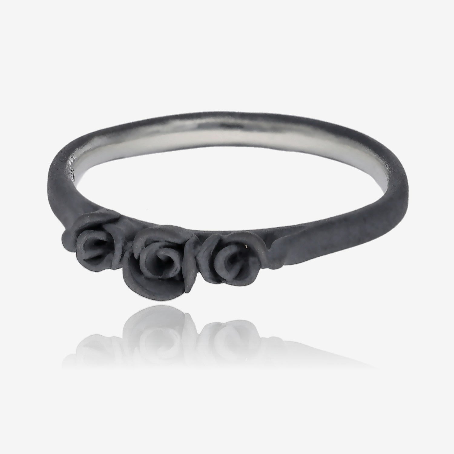 Three Dainty Roses Band - Black as Midnight