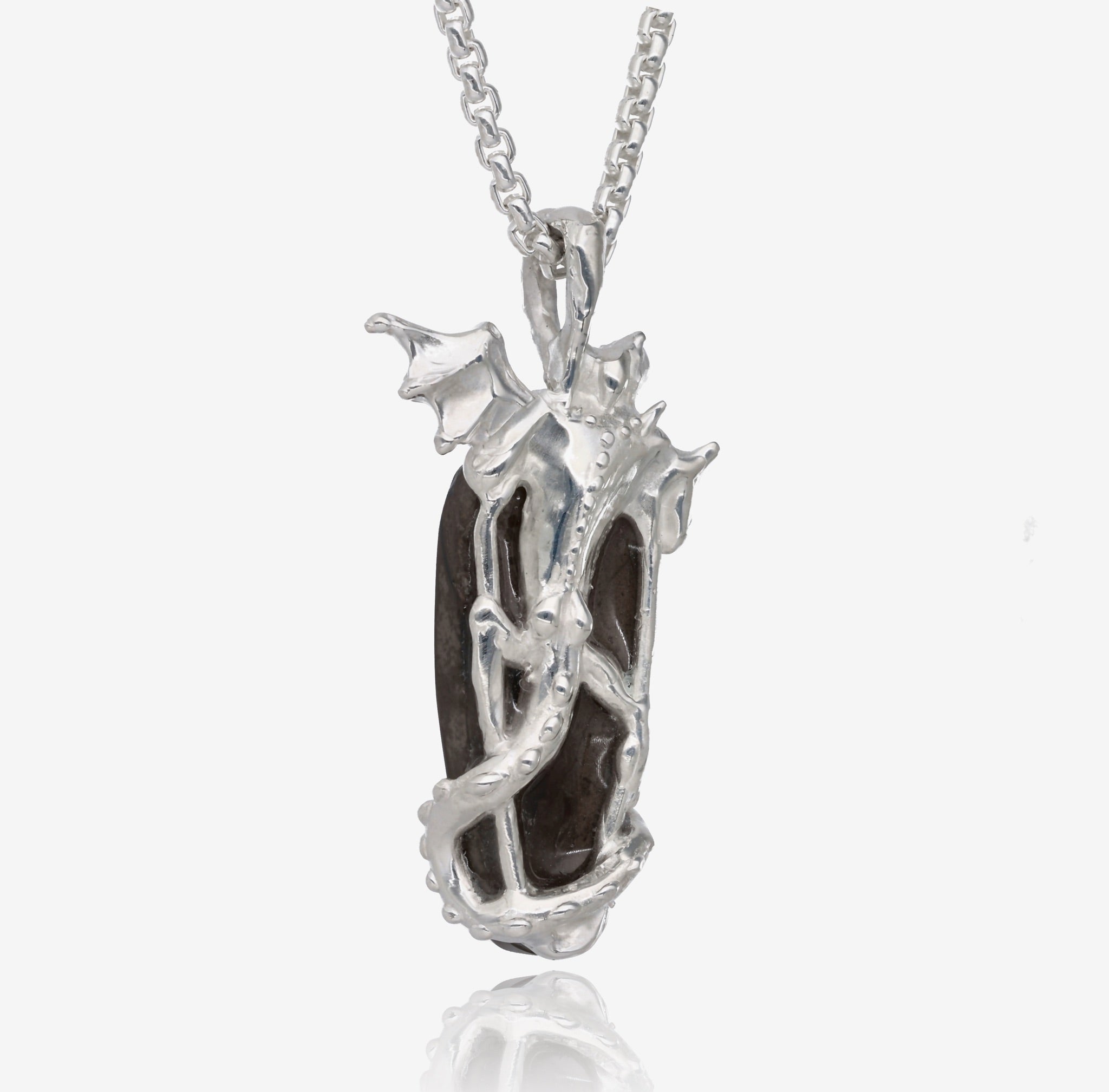 Ancient Treasure Ammolite Dragon Amulet