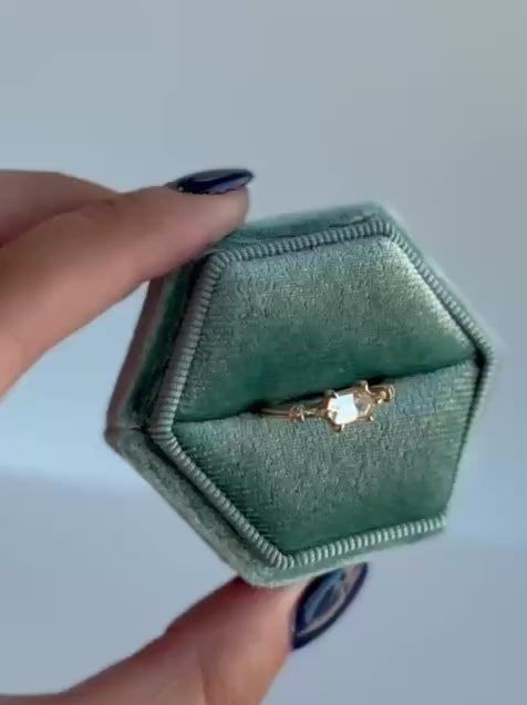 Lemon Yellow Sapphire Gatsby Ring in Gold