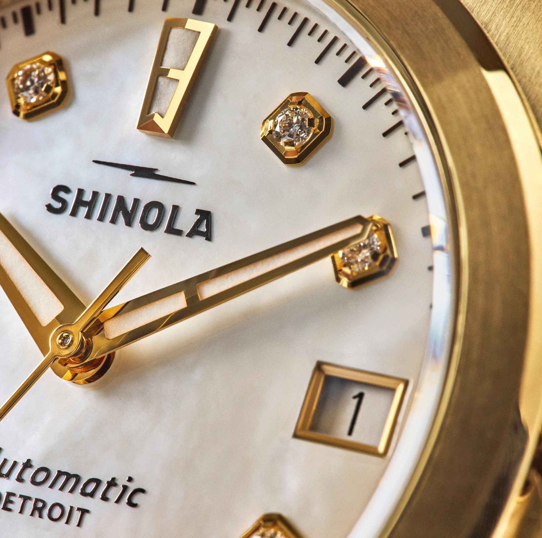 SHINOLA Unisex Diamond Circadian Monster Automatic Watch