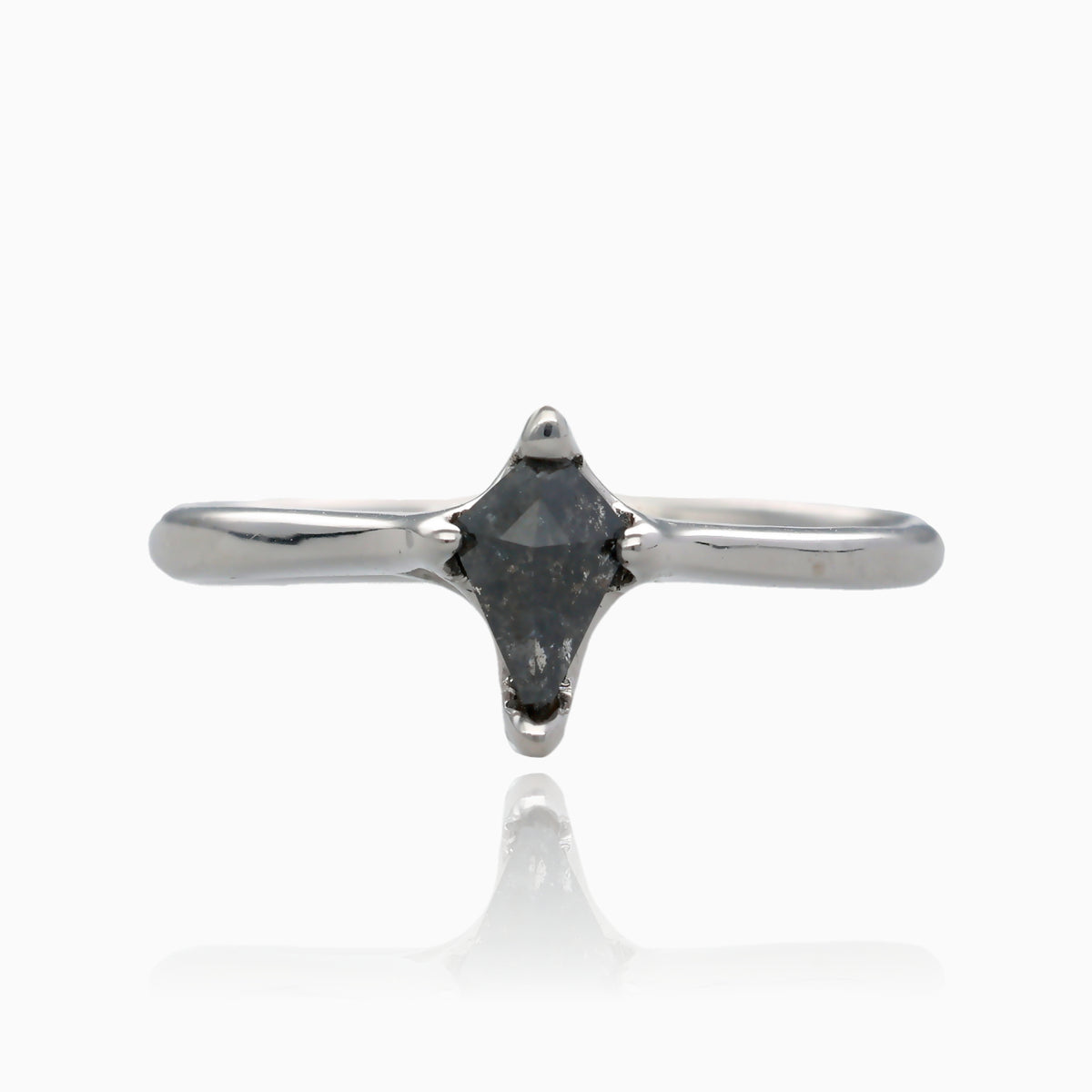 .41ct Enchantment Kite Shape Ring Set