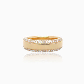 Framed in Light Diamond Ring