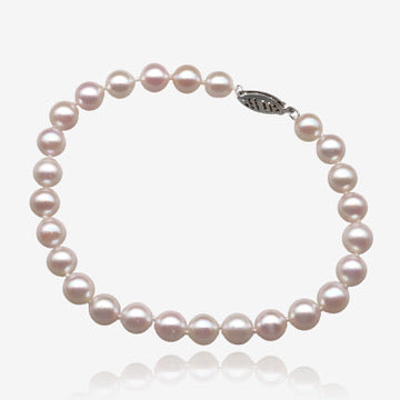Pink Champagne Akoya Bracelet