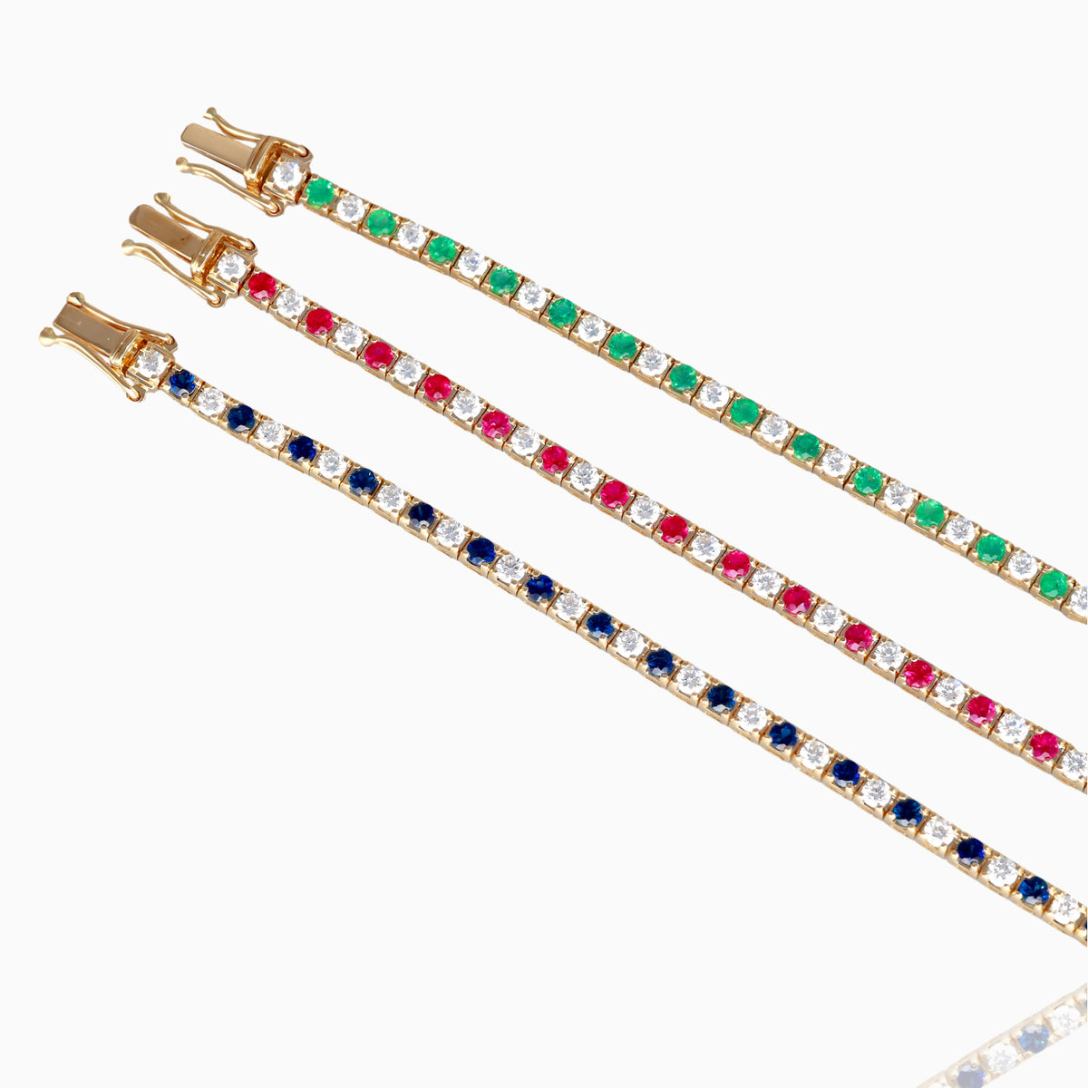 Color Royale Yellow Gold Diamond Bracelet