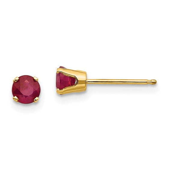 Love in Every Month Gold Birthstone Earrings