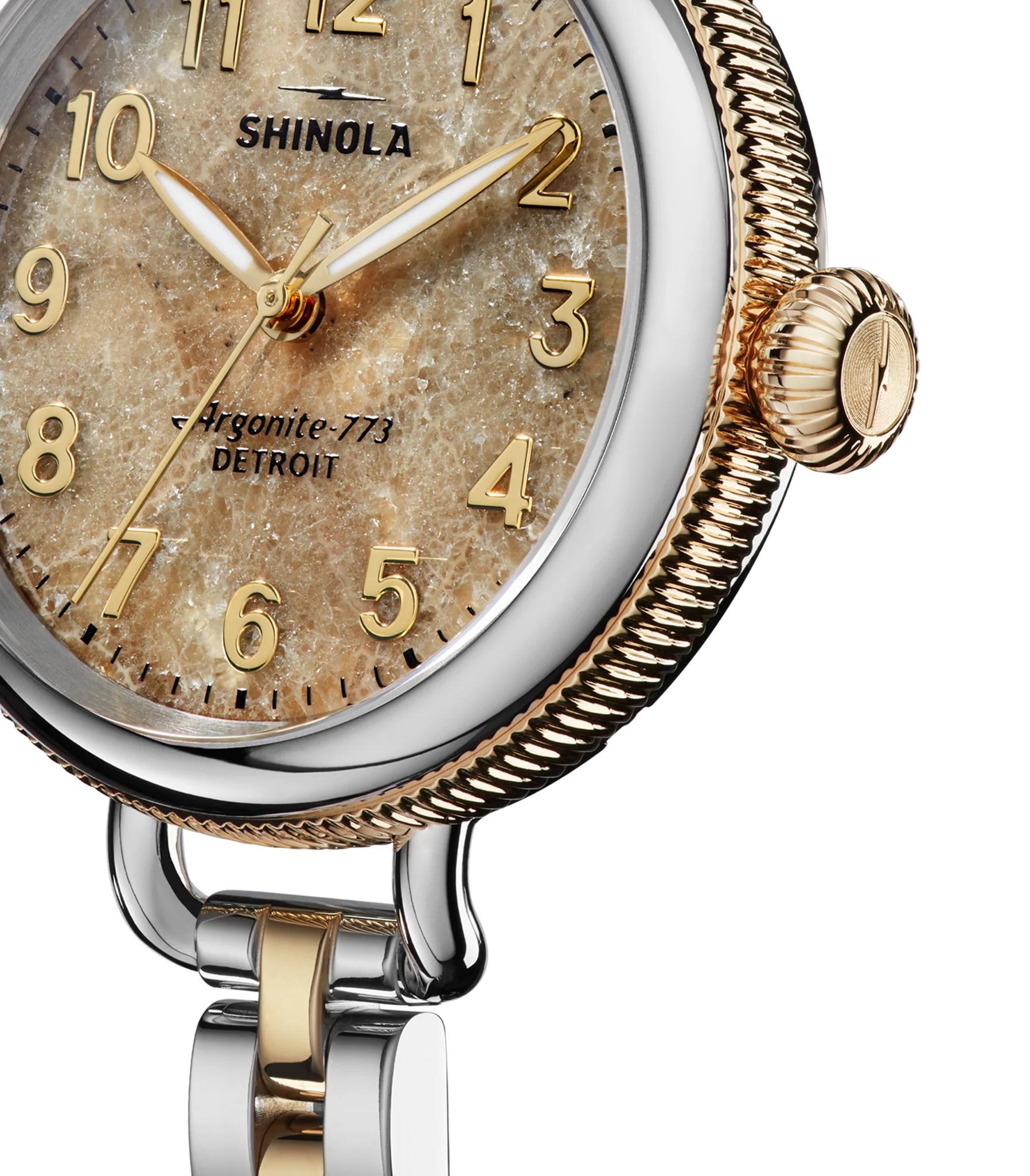 SHINOLA Ladies Petoskey Birdy Watch Two Tone