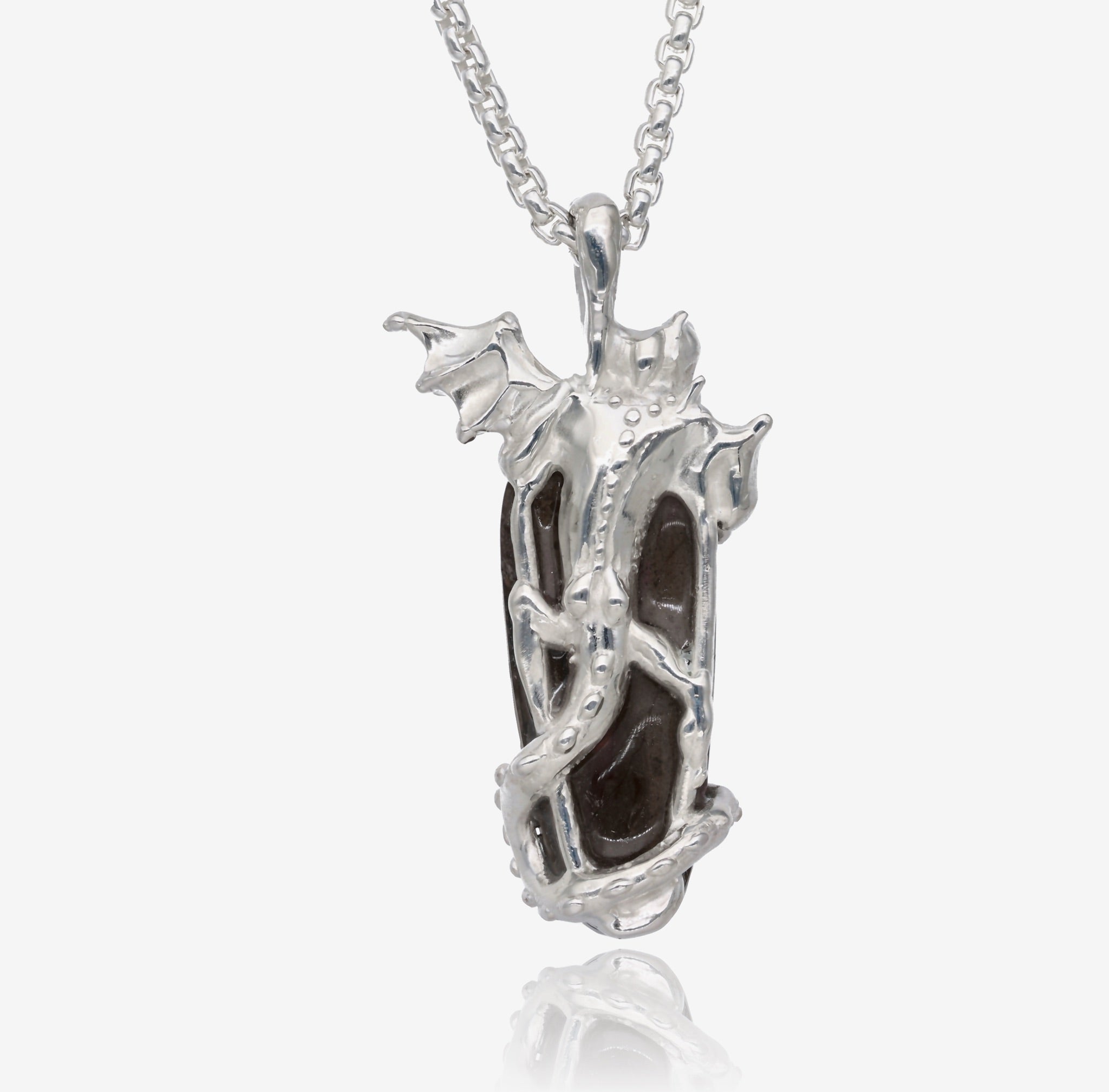 Ancient Treasure Ammolite Dragon Amulet