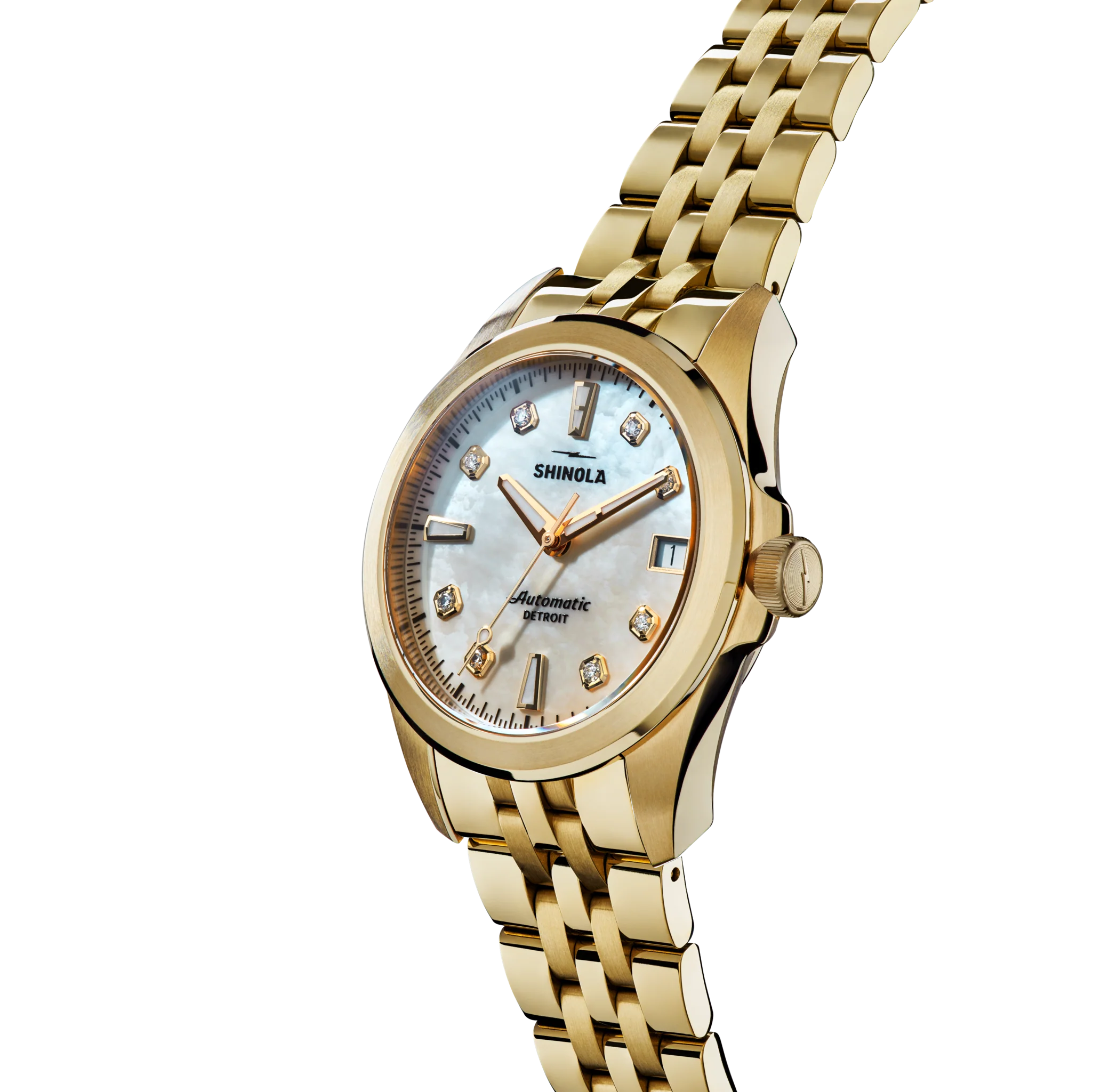 SHINOLA Unisex Diamond Circadian Monster Automatic Watch