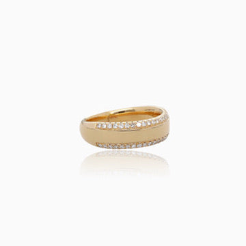 Framed in Light Diamond Ring