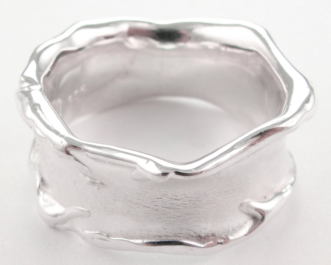Silver Band, Wide Melted