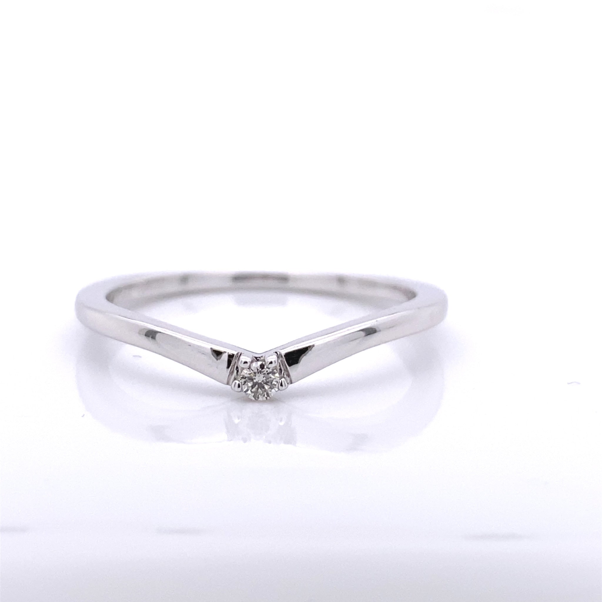 Glittering Diamond Drop Contour Stackable &