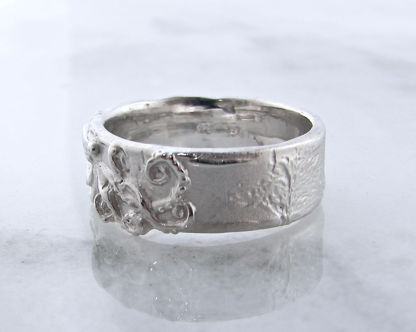 Silver Octopus Ring, Seafloor Wide