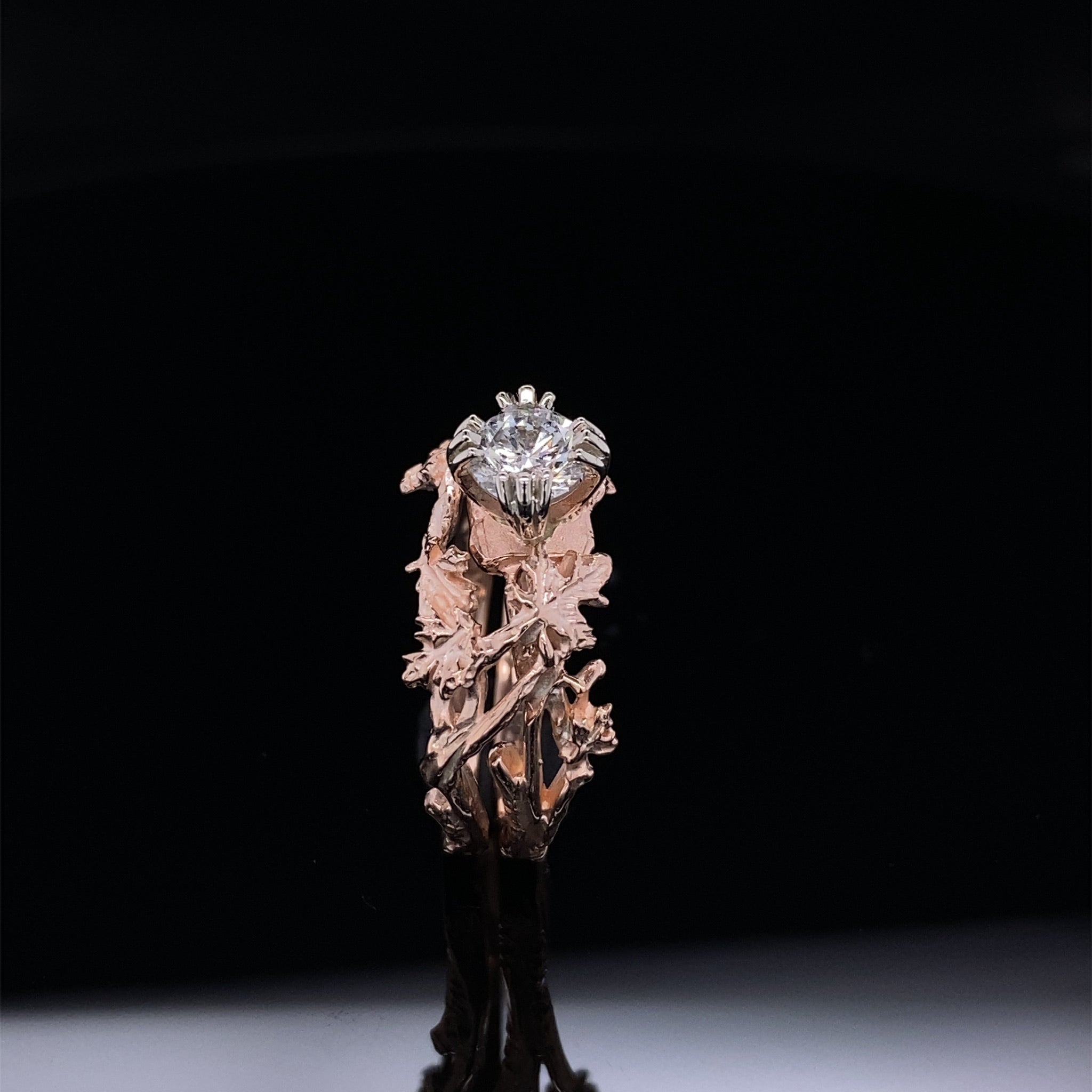 Falling in Love Maple Leaf Wedding Set