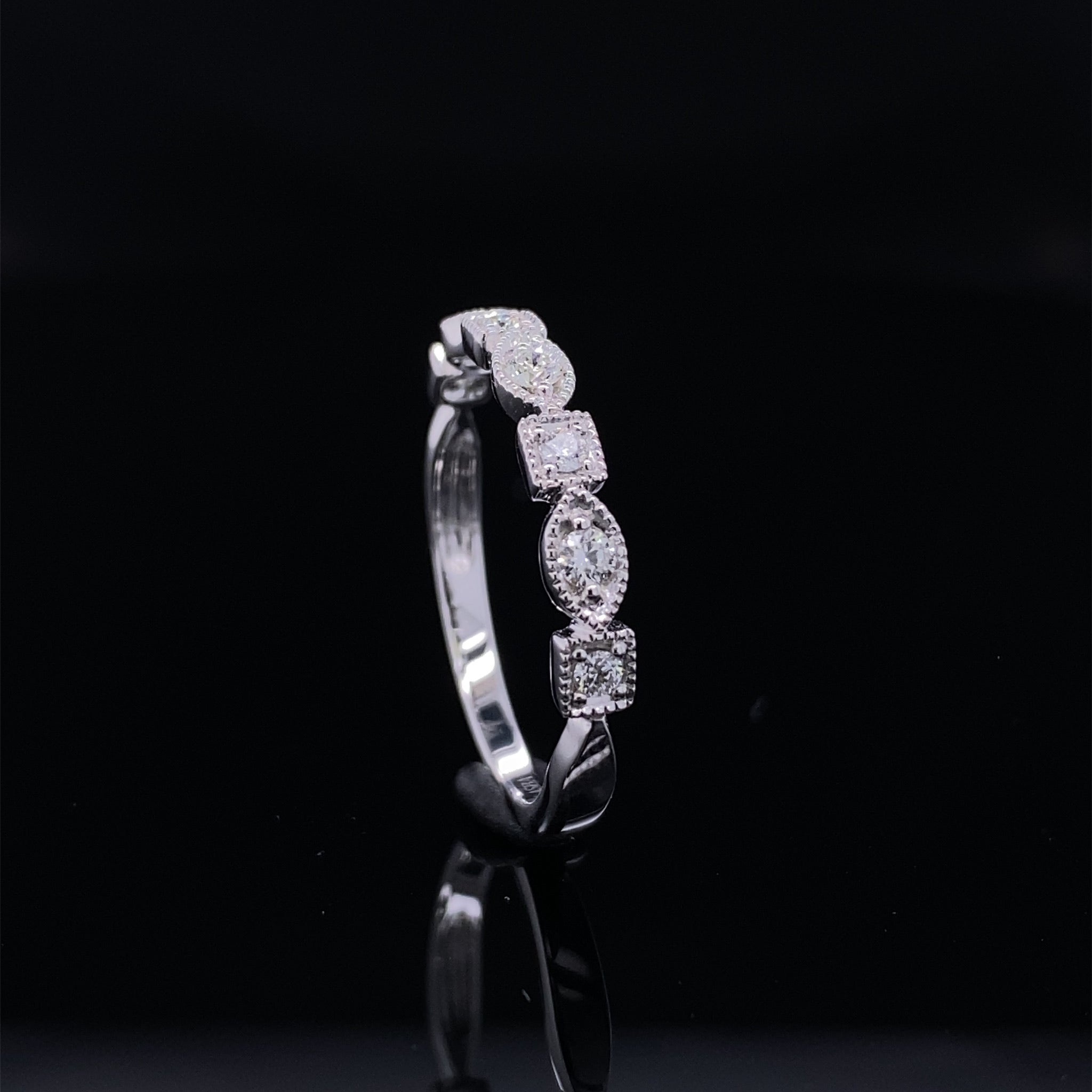 Timeless Allure Vintage Style Diamond Bridal