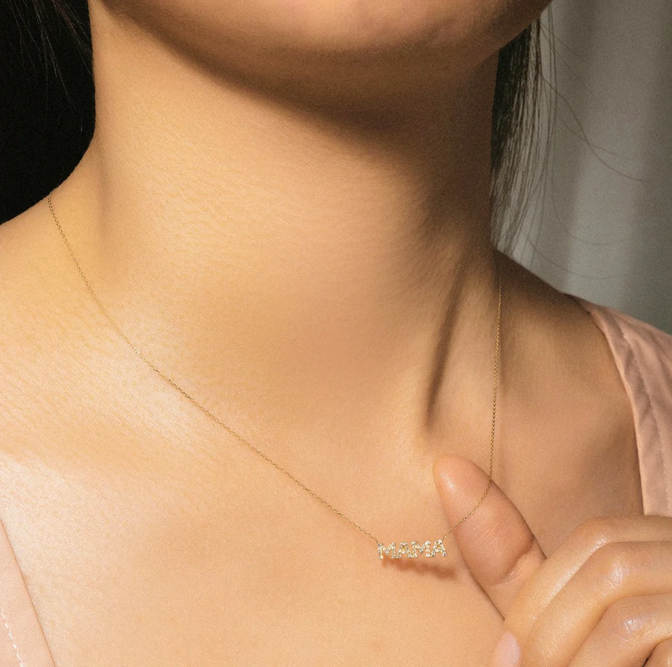 Diamond Mama Necklace