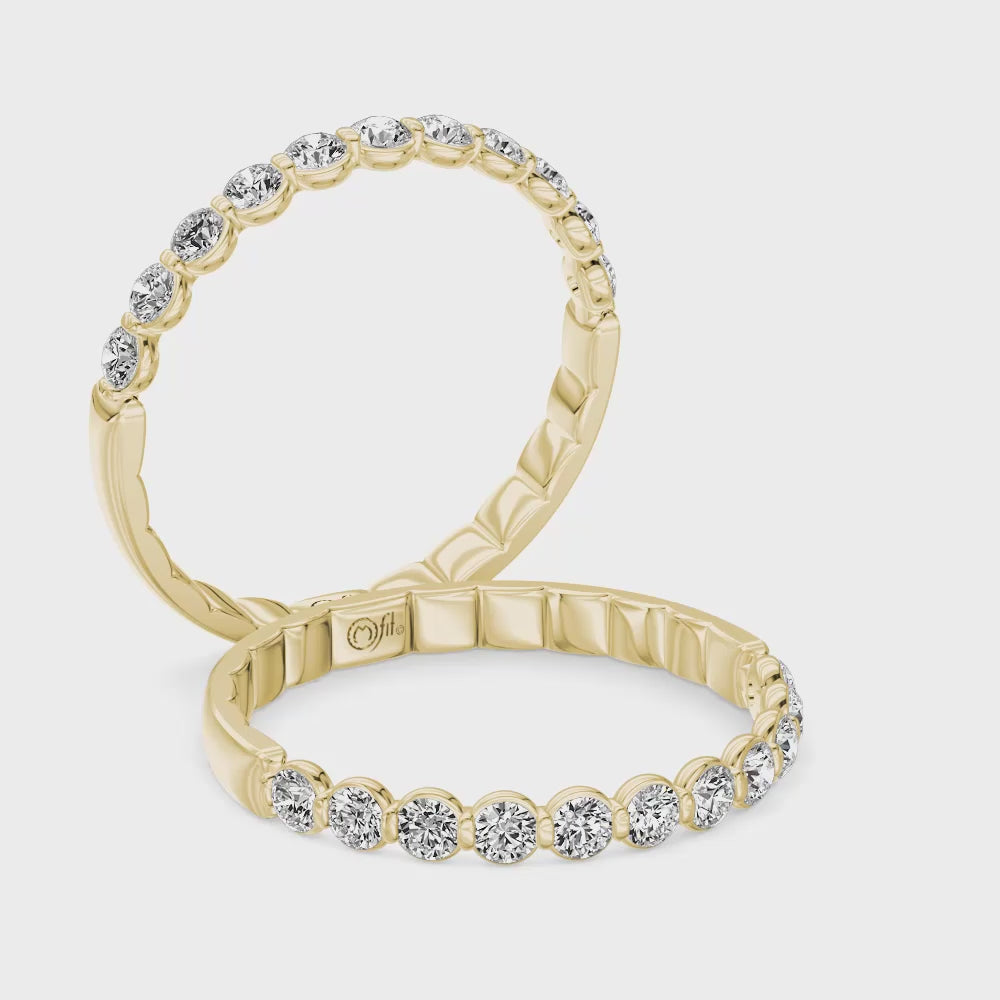 .42ct My Caroline Floating Diamond Band