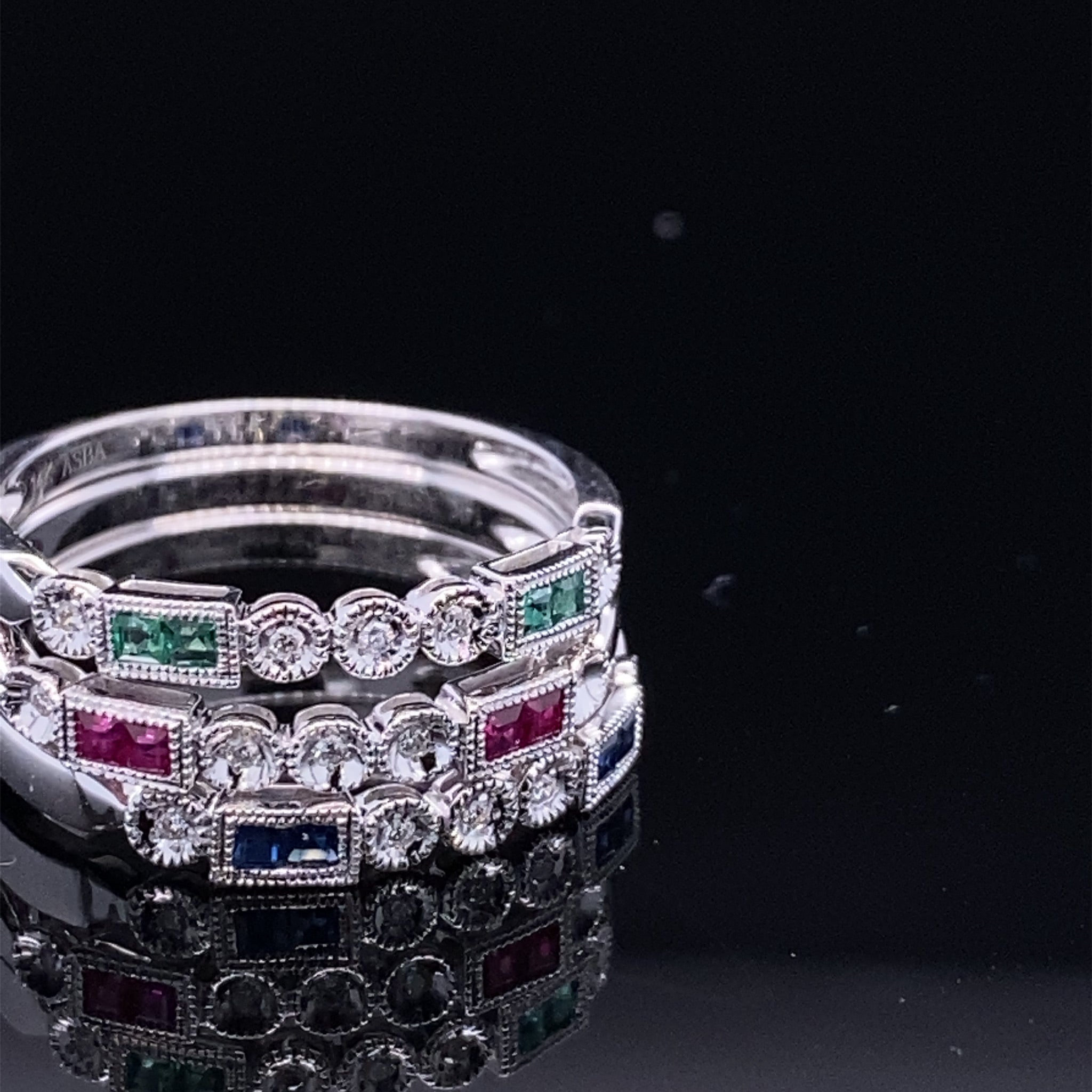 Rare Jeweled Diadem, Gemstone and Diamond Band