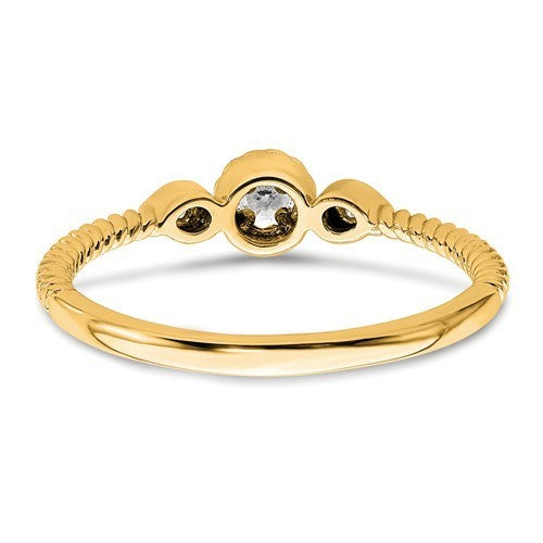 14K Yellow Gold