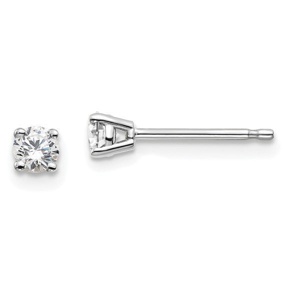 1/4CTW 4-Prong Earth Mined Diamond Studs