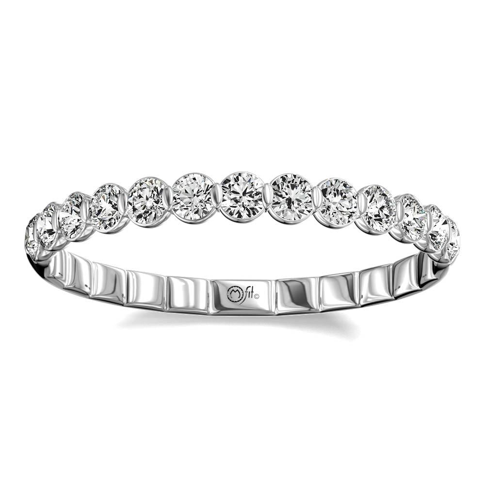 .25ct My Caroline Floating Diamond Band