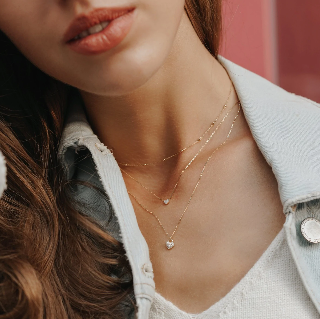 BELLA | Diamond Heart Pendant
