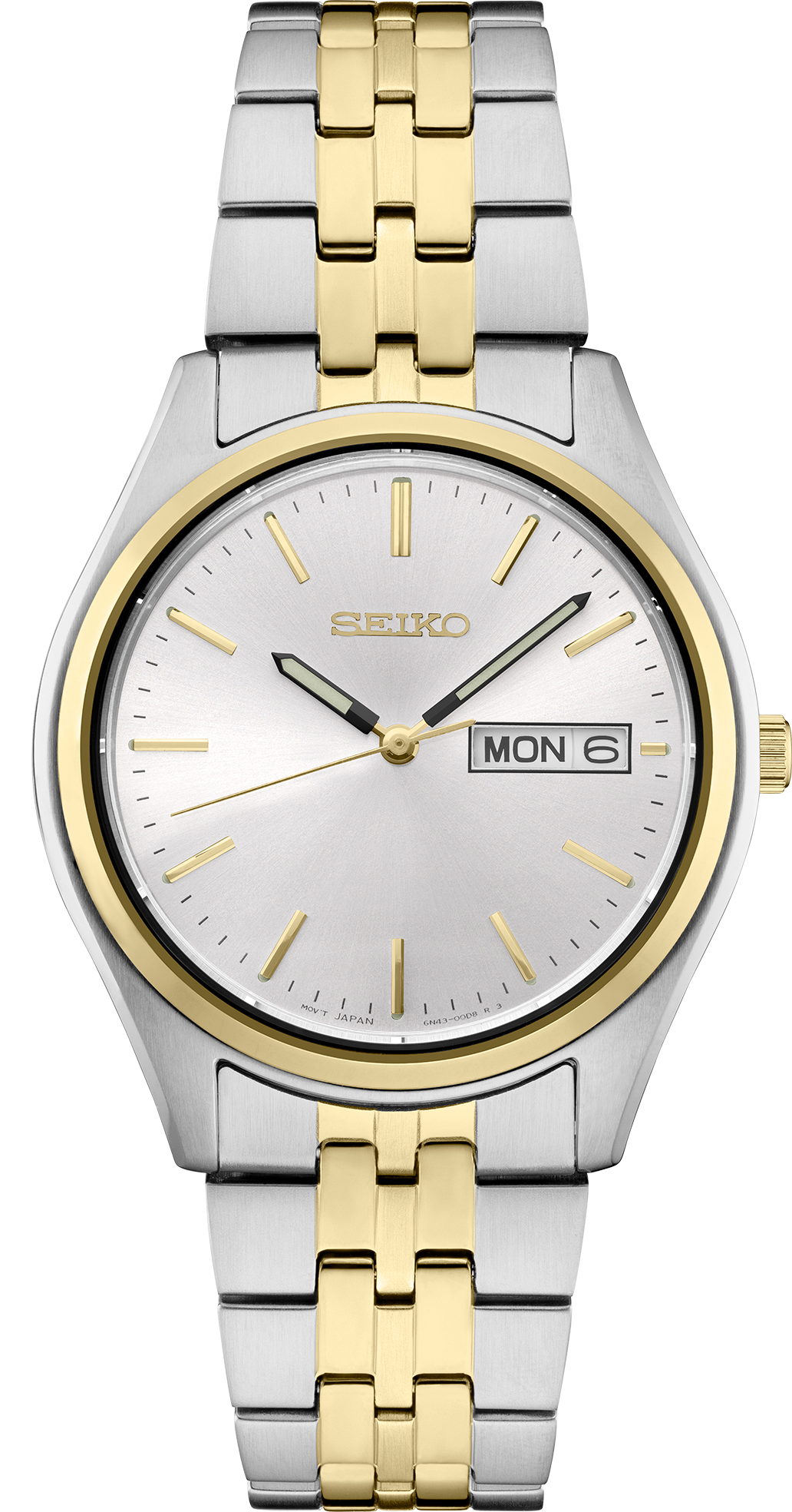 SEIKO Men s Two Tone Classic Watch SUR430 Wexford Jewelers