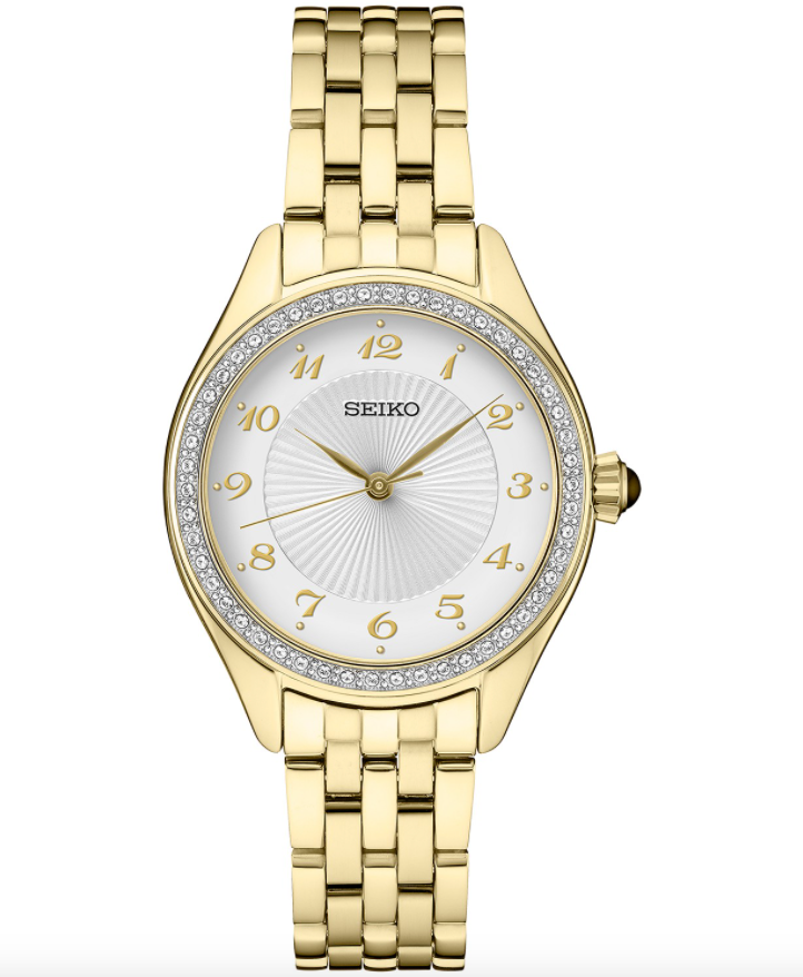 Stainless steel seiko ladies watches clearance
