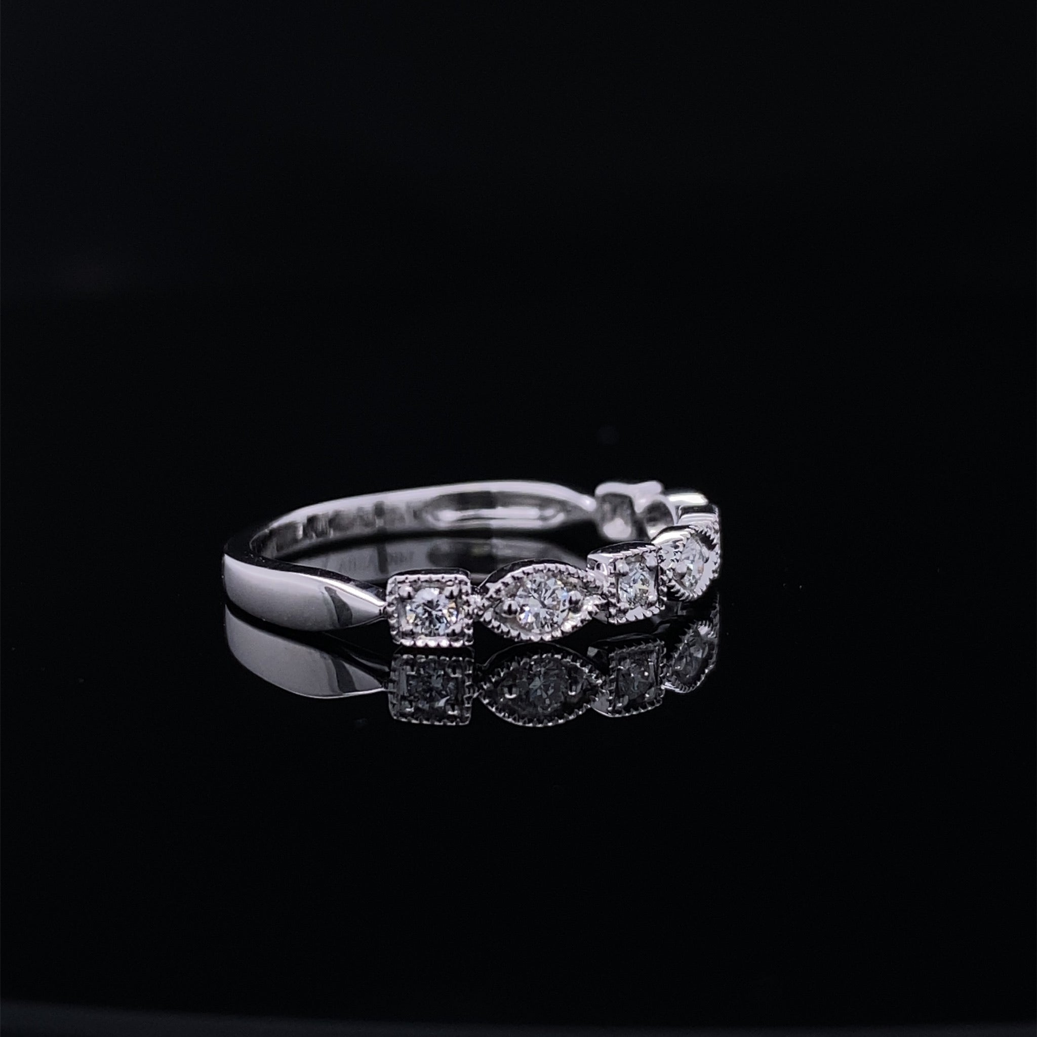 Timeless Allure Vintage Style Diamond Bridal