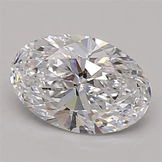 0.87ct Oval Lab Grown Diamond (Colour D, Clarity VVS2, Cut VG, IGI Certified)