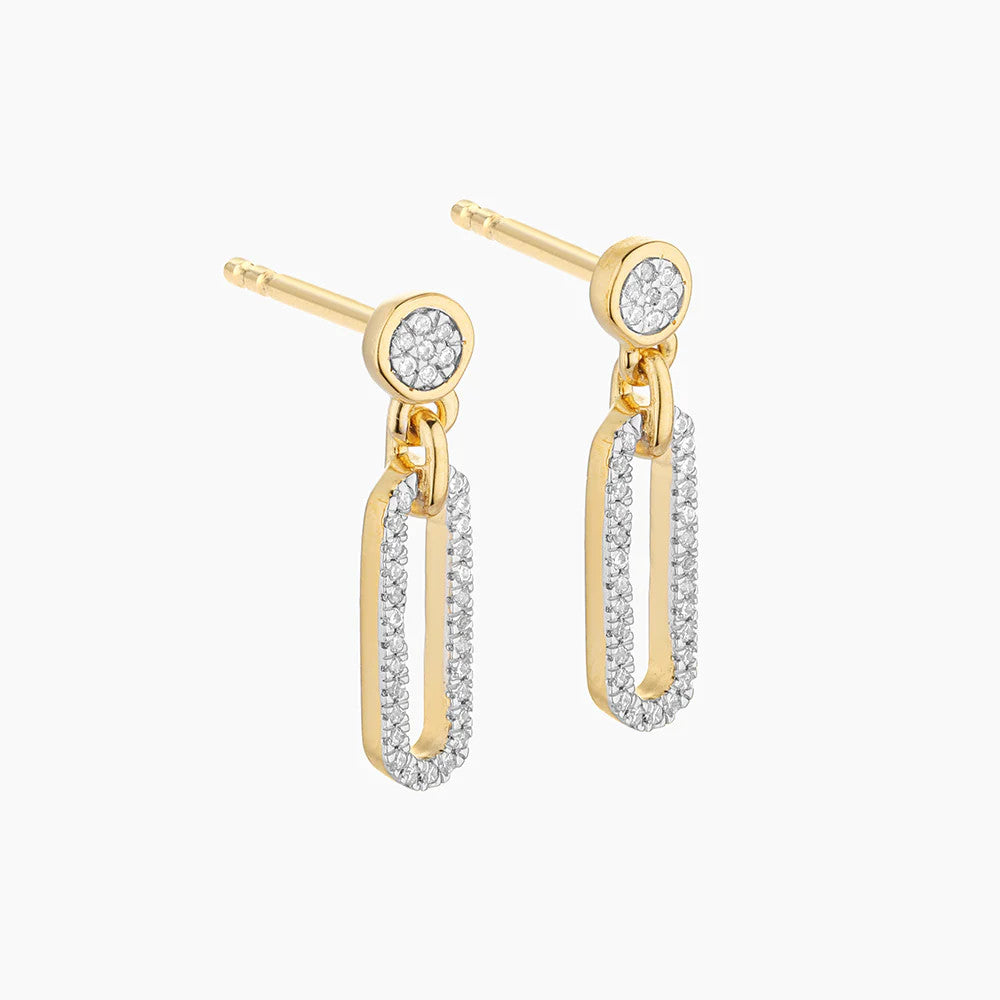 Meet me in the Middle Drop Earrings