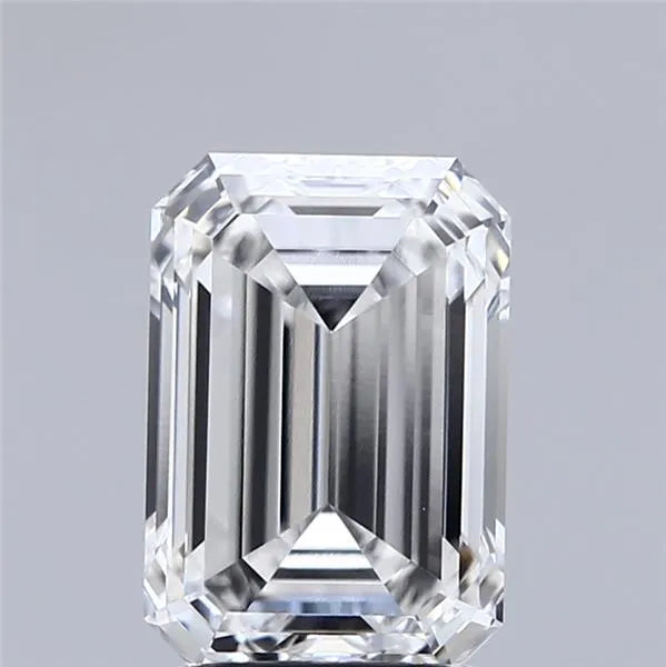 2.59ct Emerald Lab Grown Diamond (Colour E, Clarity VVS1, IGI Certified)