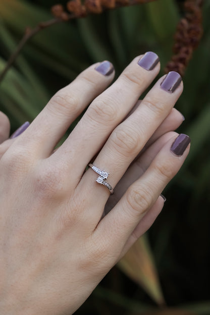 Always by Your Side Diamond Promise Ring