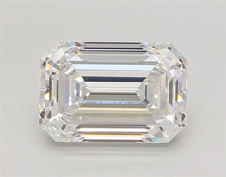 3.00ct Emerald Lab Grown Diamond (Colour D, Clarity VVS2, IGI Certified)