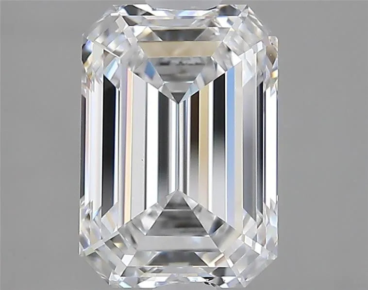 3.00ct Emerald Lab Grown Diamond (Colour D, Clarity VVS2, IGI Certified)