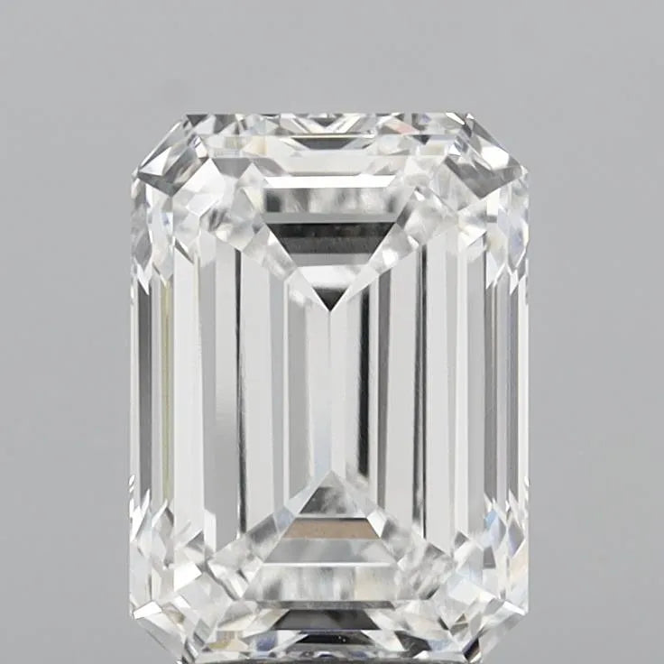 3.00ct Emerald Lab Grown Diamond (Colour E, Clarity VVS2, IGI Certified)